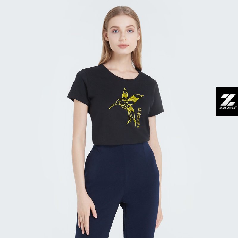 เสื้อยืดคอกลมหญิง เนื้อผ้า Ultra Soft รุ่น BIG BIRD - Image 2