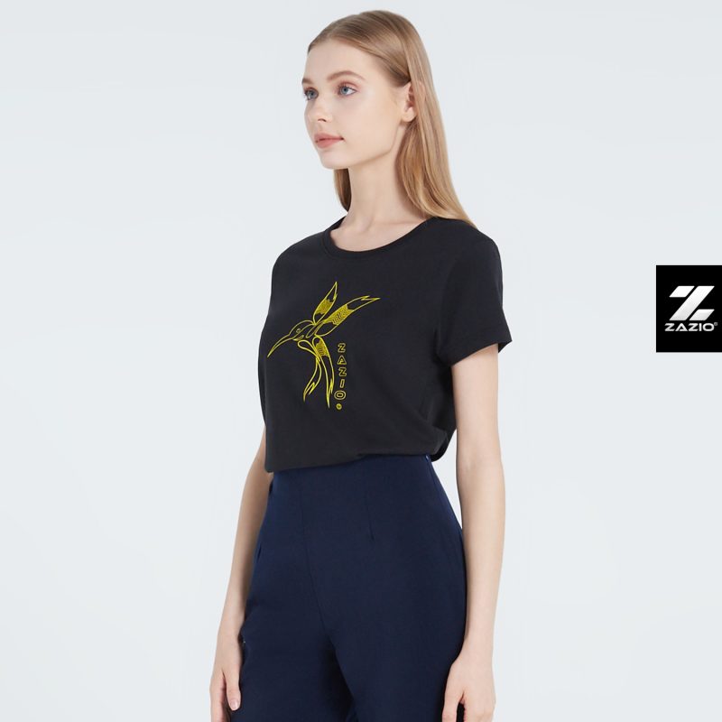 เสื้อยืดคอกลมหญิง เนื้อผ้า Ultra Soft รุ่น BIG BIRD - Image 3