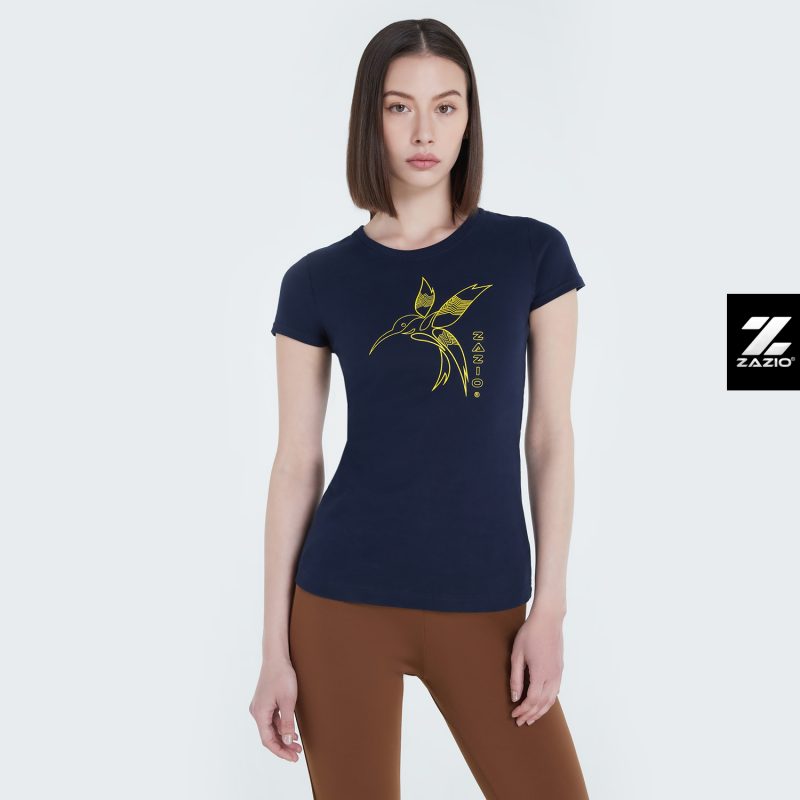 เสื้อยืดคอกลมหญิง เนื้อผ้า Ultra Soft รุ่น BIG BIRD - Image 4
