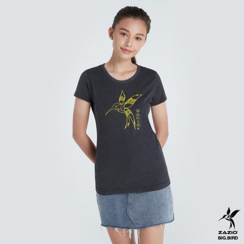 เสื้อยืดคอกลมหญิง เนื้อผ้า Ultra Soft รุ่น BIG BIRD - Image 6