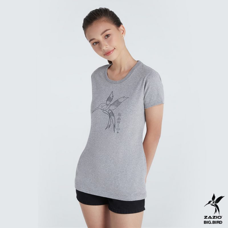 เสื้อยืดคอกลมหญิง เนื้อผ้า Ultra Soft รุ่น BIG BIRD - Image 8