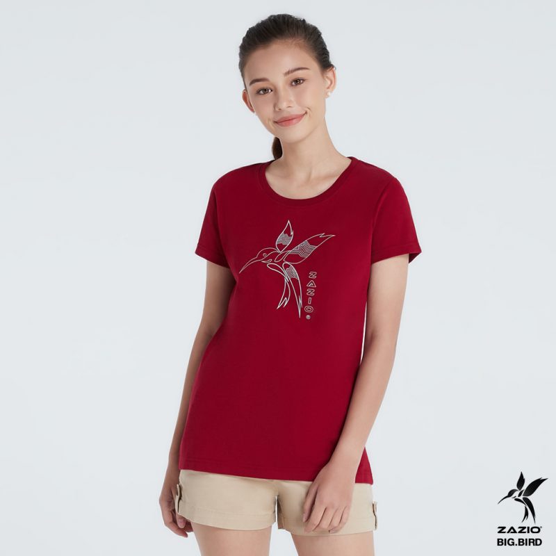 เสื้อยืดคอกลมหญิง เนื้อผ้า Ultra Soft รุ่น BIG BIRD - Image 10