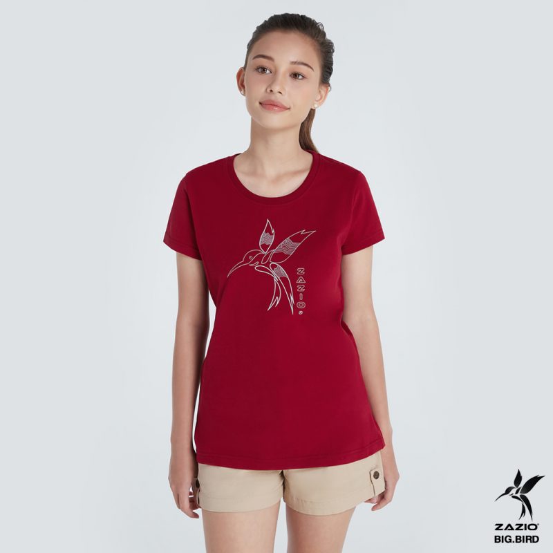 เสื้อยืดคอกลมหญิง เนื้อผ้า Ultra Soft รุ่น BIG BIRD - Image 11